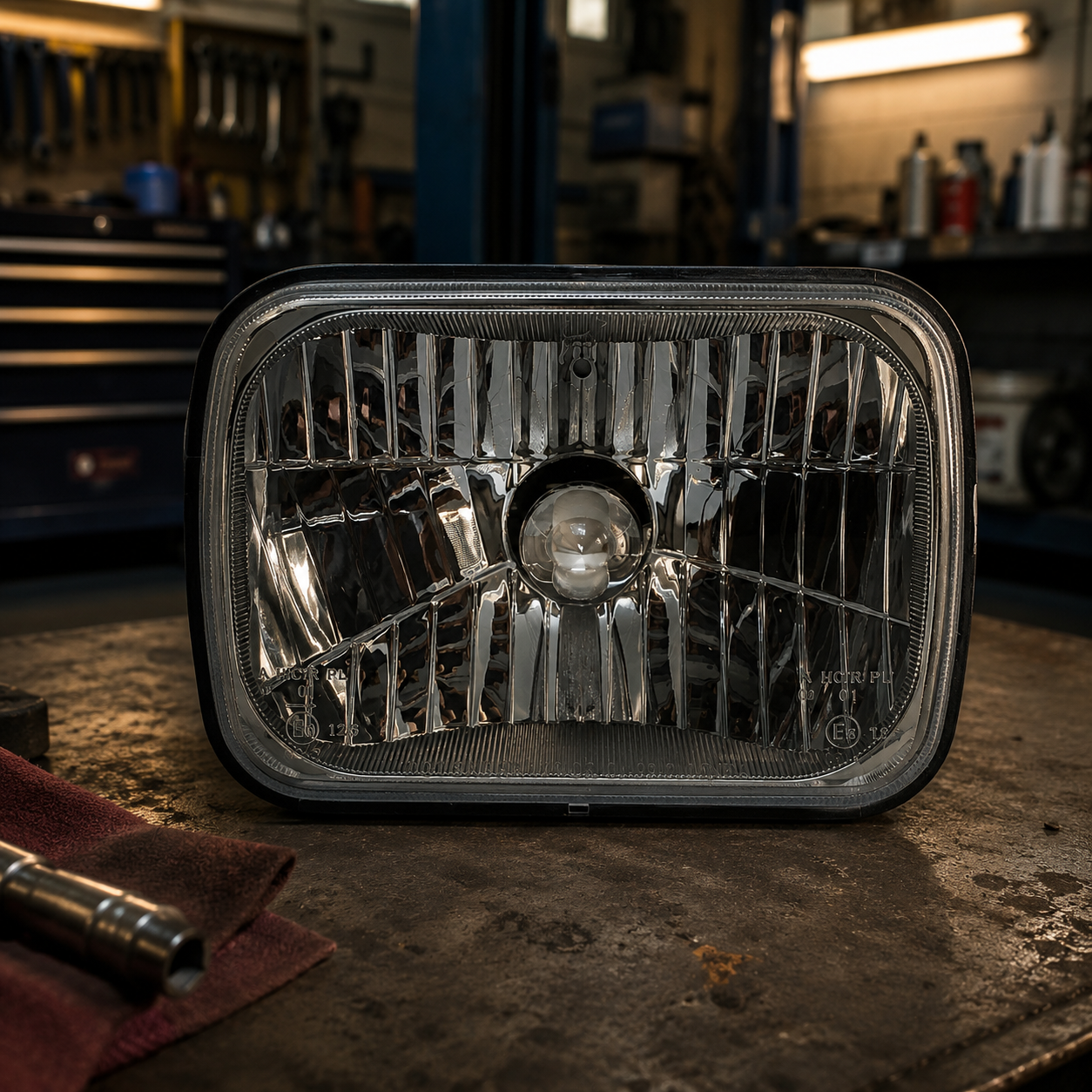 S Mazda Rectangular Head Light